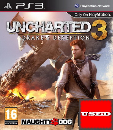 Uncharted 3: Drakes Deception PS3 USED (English Game / Dutch Cover)