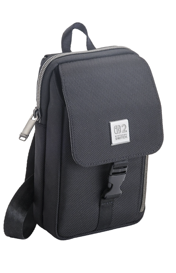 Nacon Official Licensed Vertical Crossbody Bag Black For Nintendo Switch 2