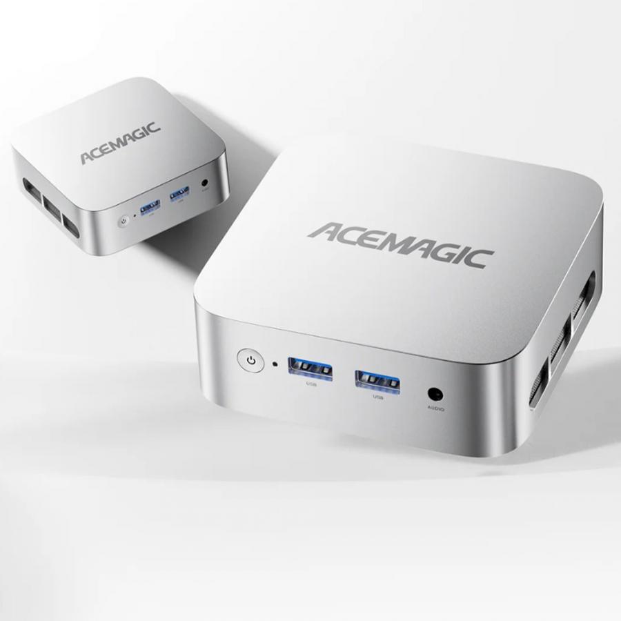 ACEMAGIC MINI PC INTEL N95 12GB DDR5 ROM 256GB WIN11PRO SILVER