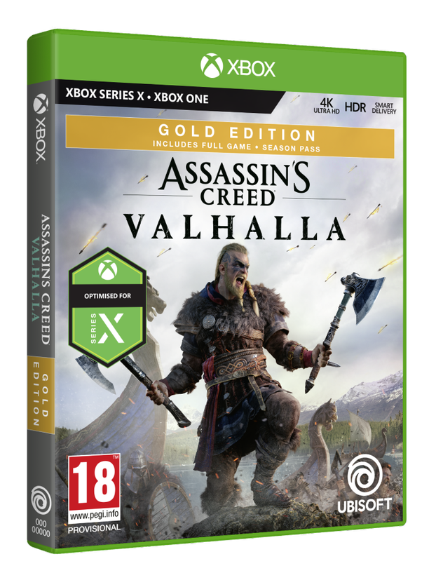 Assassin’s Creed Valhalla Gold Edition ( XONE & XBOX SERIES X ) NEW