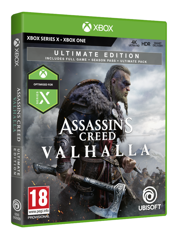 Assassin’s Creed Valhalla Ultimate Edition ( XONE & XBOX SERIES X ) NEW