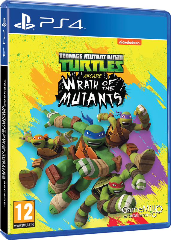 Teenage Mutant Ninja Turtles: Wrath of the Mutants PS4 NEW