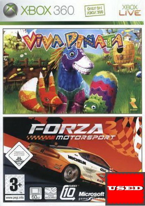 Viva Pinata + Forza Motorsport 2 (Cover) X360 USED (ONLY Viva Pinata)