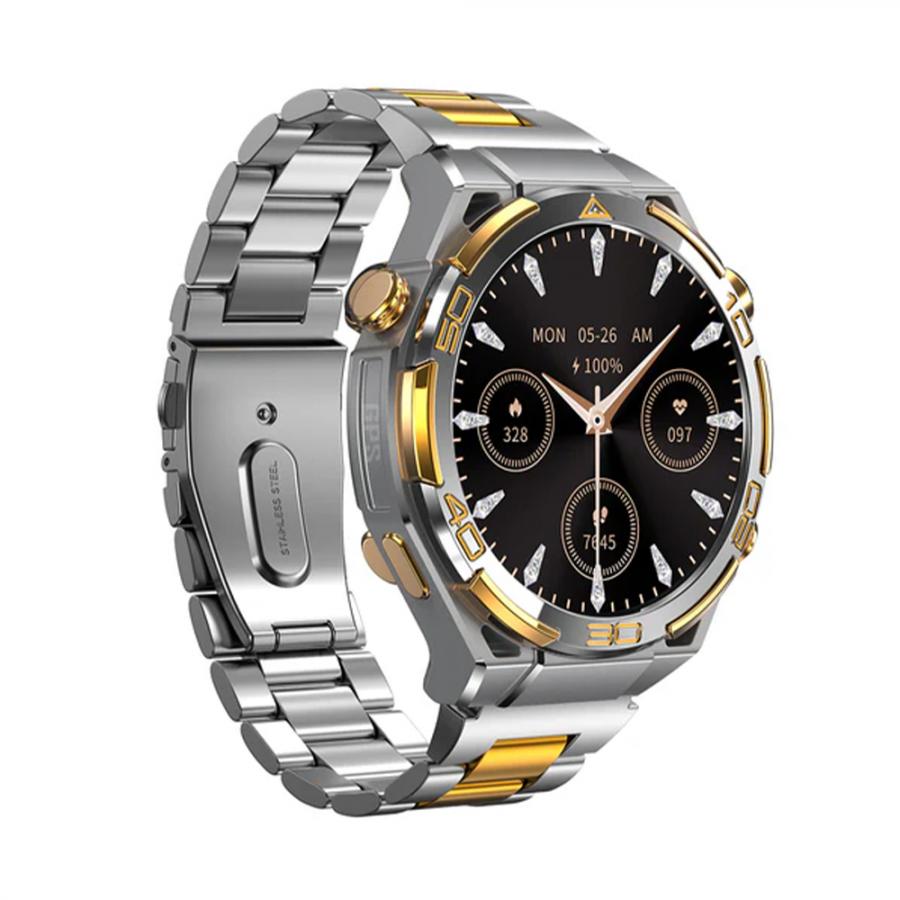 BLACKVIEW BT5.3 MULTITASK AMOLED SMARTWATCH SILVER