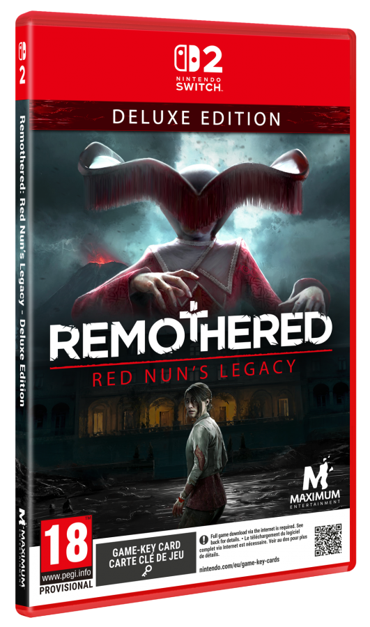 Remothered Red Nun's Legacy Deluxe Edition Nintendo Switch 2 NEW (Game-Key Card)