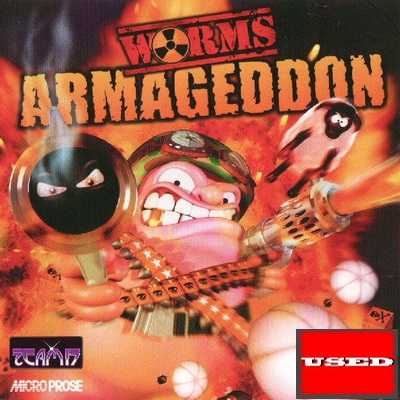 Worms Armageddon DC USED (No Manual/Damaged Case)