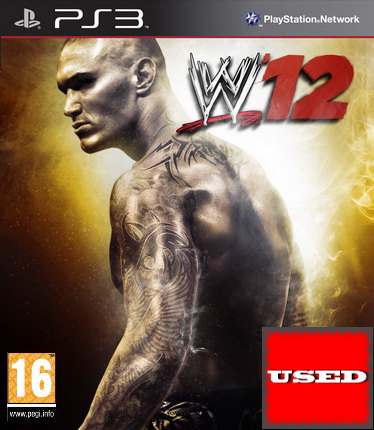 WWE 12 PS3 USED