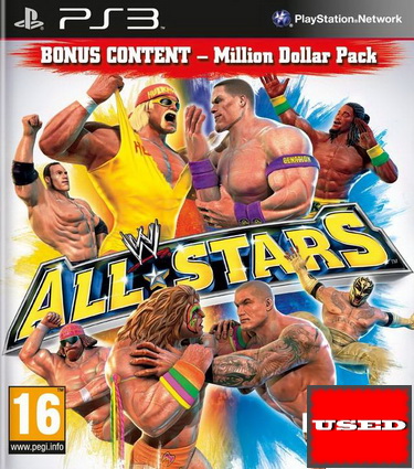 WWE All Stars PS3 USED (No Manual)