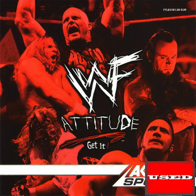 WWF Attitude DC USED (Damaged Case)