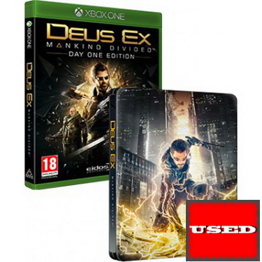Deus Ex: Mankind Divided Steelbook  XONE USED