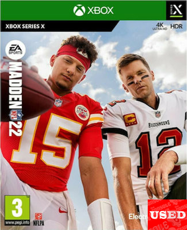Madden  22  XBOX SERIES X USED