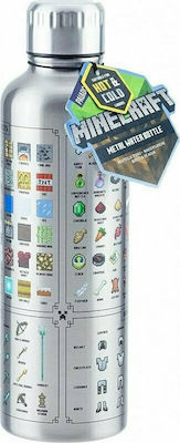Paladone Minecraft Metal Water Bottle (PP7995MCF)
