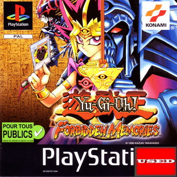 Yu-Gi-Oh! Forbidden Memories PSX USED